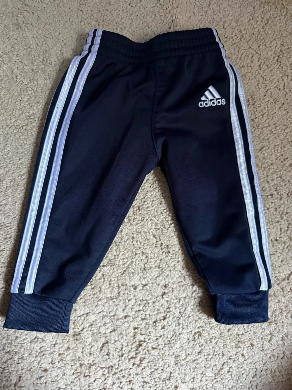 adidas Baby Navy Track Jacket and Pants Set size 6 months